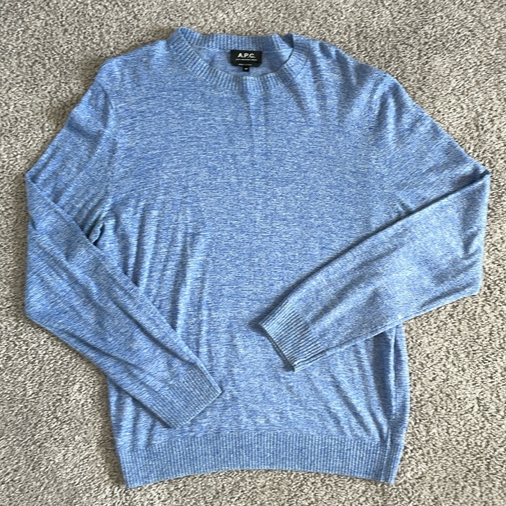 Brand new without tags A.P.C long sleeve light shirt